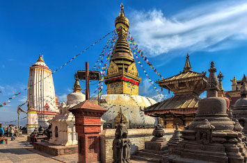 kathmandu monkey temple